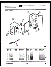 03 - Electrical Parts parts for Frigidaire Air Conditioner AK18E7RVA from AppliancePartsPros.com