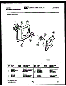 04 - Air Handling Parts parts for Frigidaire Air Conditioner AL05A2RWA from AppliancePartsPros.com