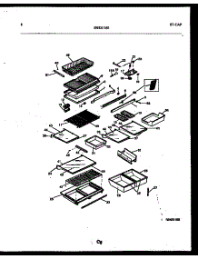 05 - Shelves And Supports parts for Frigidaire Refrigerator RT21F9WX3A from AppliancePartsPros.com
