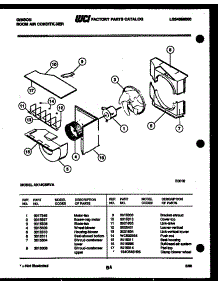 04 - Air Handling Parts parts for Frigidaire Air Conditioner AK14C6RVA from AppliancePartsPros.com