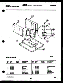 05 - System Parts parts for Frigidaire Air Conditioner AK14C6RVA from AppliancePartsPros.com