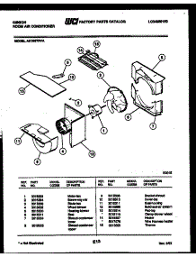 04 - Air Handling Parts parts for Frigidaire Air Conditioner AK18E7RVA from AppliancePartsPros.com