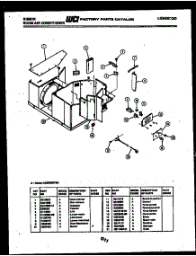 03 - Electrical Parts parts for Frigidaire Air Conditioner AG25E6RTBA from AppliancePartsPros.com