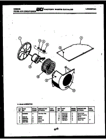 04 - Air Handling Parts parts for Frigidaire Air Conditioner AG25E6RTBA from AppliancePartsPros.com