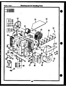 02 - Electrical And Air Handling Parts parts for Frigidaire Air Conditioner AK18E6RSBA from AppliancePartsPros.com