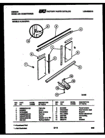 06 - Installation Parts parts for Frigidaire Air Conditioner AL05A2RWA from AppliancePartsPros.com