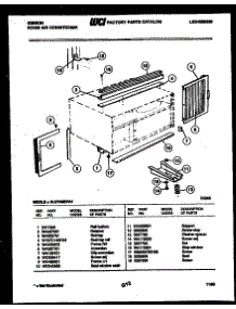 06 - Cabinet And Installation Parts parts for Frigidaire Air Conditioner AL07A6EVA1 from AppliancePartsPros.com