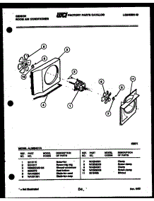 05 - Air Handling Parts parts for Frigidaire Air Conditioner AL08B4EVA from AppliancePartsPros.com
