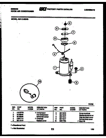 05 - Compressor Parts parts for Frigidaire Air Conditioner AM11C4EWB from AppliancePartsPros.com