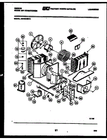 03 - Electrical And Air Handling Parts parts for Frigidaire Air Conditioner AM12C5EVA from AppliancePartsPros.com