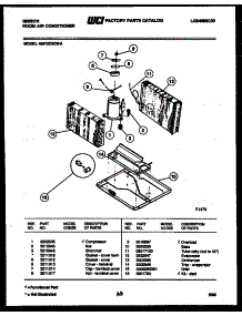 05 - System Parts parts for Frigidaire Air Conditioner AM12C5EWA from AppliancePartsPros.com