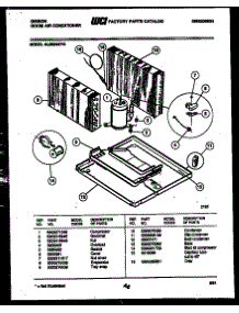 05 - System Parts parts for Frigidaire Air Conditioner AL08B4EYB from AppliancePartsPros.com