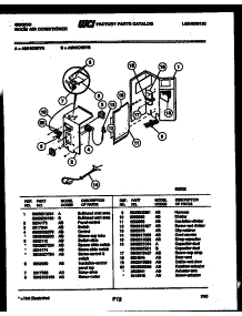 03 - Electrical Parts parts for Frigidaire Air Conditioner AM10C6EYA from AppliancePartsPros.com