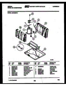 05 - System Parts parts for Frigidaire Air Conditioner AM12C4EYA from AppliancePartsPros.com