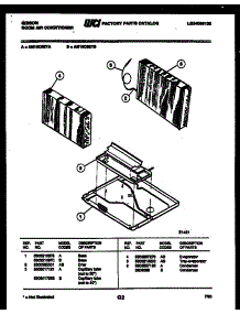 07 - Unit Parts parts for Frigidaire Air Conditioner AM10C6EYA from AppliancePartsPros.com
