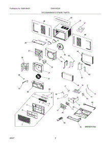 03 - Replacement Parts parts for Gibson Air Conditioner GAM184Q2A1 from AppliancePartsPros.com