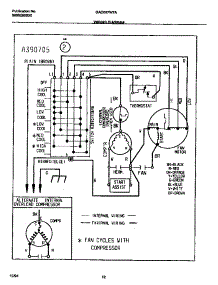 07 - Wiring Diagram parts for Frigidaire Air Conditioner GAC067W7A1 from AppliancePartsPros.com