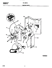 03 - Control Parts parts for Frigidaire Air Conditioner GAL128W1A3 from AppliancePartsPros.com