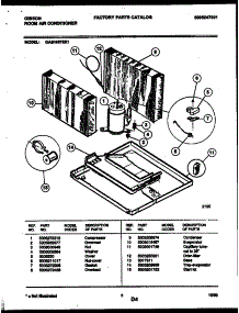 05 - System Parts parts for Frigidaire Air Conditioner GAS183T2K1 from AppliancePartsPros.com