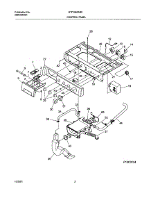 03 - Control Panel parts for Gibson Washer GTF1040AS0 from AppliancePartsPros.com