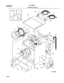 05 - Wshr Cab,Door parts for Gibson Washer GTF1040AS0 from AppliancePartsPros.com