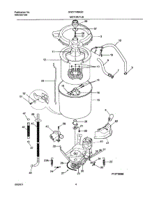 05 - Wshr Mtr,Hose parts for Gibson Washer GWS1749AS0 from AppliancePartsPros.com