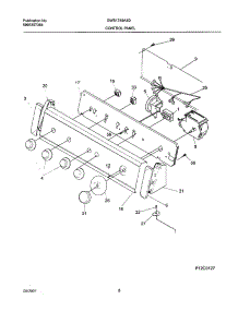 09 - Control Panel parts for Gibson Washer GWS1749AS0 from AppliancePartsPros.com