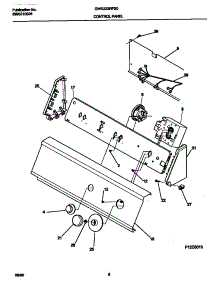 05 - Control  Panel parts for Frigidaire Washer GWS223RFS0 from AppliancePartsPros.com