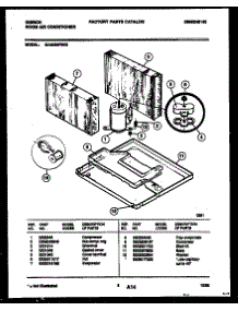 05 - System Parts parts for Frigidaire Air Conditioner GAS258P2K2 from AppliancePartsPros.com