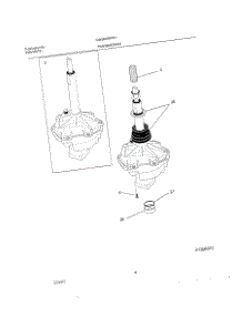 07 - Transmission parts for Gibson Washer GWS645RHS1 from AppliancePartsPros.com