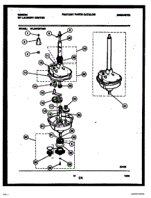 07 - Transmission Parts parts for Frigidaire Washer Dryer Combo WL24F2WYMC from AppliancePartsPros.com