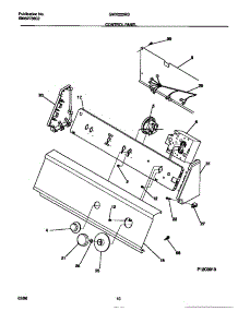 05 - Control Panel parts for Frigidaire Washer GWX223RBD3 from AppliancePartsPros.com