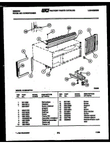 06 - Cabinet And Installation Parts parts for Frigidaire Air Conditioner AL08C4EVA1 from AppliancePartsPros.com