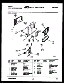 03 - Electrical Parts parts for Frigidaire Air Conditioner AL08C4EVB from AppliancePartsPros.com
