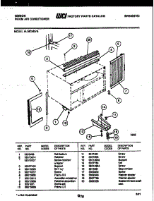 06 - Cabinet And Installation Parts parts for Frigidaire Air Conditioner AL08C4EVB from AppliancePartsPros.com