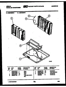 05 - Unit Parts parts for Frigidaire Air Conditioner AM10C5EYA from AppliancePartsPros.com