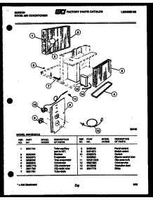 03 - Electrical Parts parts for Frigidaire Air Conditioner AM12E4EVA from AppliancePartsPros.com