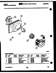 04 - Air Handling Parts parts for Frigidaire Air Conditioner AM12E4EVA from AppliancePartsPros.com