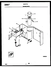 03 - Control Parts parts for Frigidaire Air Conditioner GAC077T7A2 from AppliancePartsPros.com