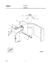 05 - Controls parts for Gibson Air Conditioner GAL103K1A1 from AppliancePartsPros.com