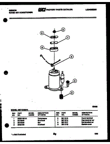 03 - Compressor Parts parts for Frigidaire Air Conditioner AM11C4EVA from AppliancePartsPros.com