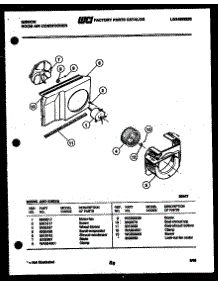 05 - Air Handling Parts parts for Frigidaire Air Conditioner AM11C4EVA from AppliancePartsPros.com