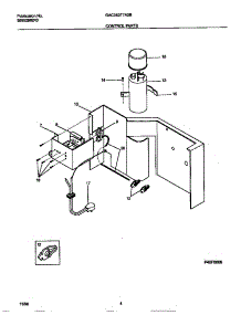 03 - Control Parts parts for Frigidaire Air Conditioner GAC053T7A2B from AppliancePartsPros.com