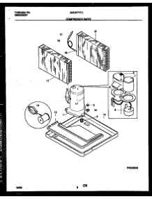 05 - Compressor Parts parts for Frigidaire Air Conditioner GAC077T7A2 from AppliancePartsPros.com