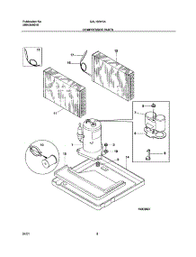 09 - System parts for Gibson Air Conditioner GAL103K1A1 from AppliancePartsPros.com