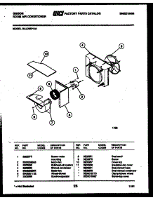 04 - Air Handling Parts parts for Frigidaire Air Conditioner GAL095P1A1 from AppliancePartsPros.com