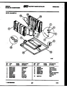 05 - System Parts parts for Frigidaire Air Conditioner GAL095P1A1 from AppliancePartsPros.com