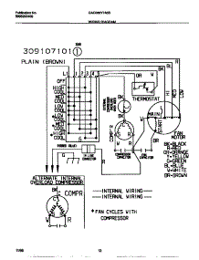 07 - Wiring Diagram parts for Frigidaire Air Conditioner GAC066Y7A5B from AppliancePartsPros.com