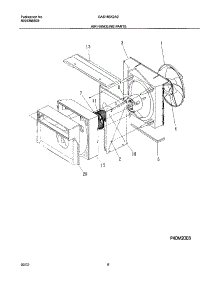 07 - Air Handling Parts parts for Gibson Air Conditioner GAS183K2A2 from AppliancePartsPros.com