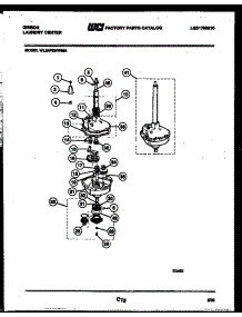 07 - Transmission Parts parts for Frigidaire Washer Dryer Combo WL24F2WWMA from AppliancePartsPros.com
